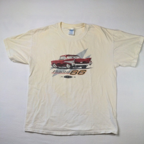 Route 66 Arizona M & O Knits Heavyweight T Shirt Men's Size Large - Picture 1 of 9